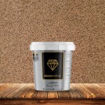 Mica Quartz plaster Topaz 55 lb pail